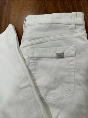Vintage 00 Versace Sport White Flare Denim Jeans Medusa Made In Italy Size 26x29